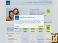Bildschirmfoto von Web domain von 1blu.de