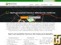 screenshot of QuickSSL Premium from a2hosting.com