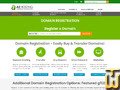 screenshot of .com .net .org .info .biz .us .ca from a2hosting.com