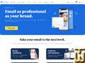 screenshot of Professional Email from bluehost.com