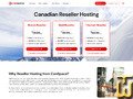 screenshot of Bronze Reseller from canspace.ca