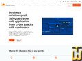 screenshot of Business from cloudflare.com