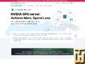 Bildschirmfoto von NVIDIA 1x L40S von contabo.com