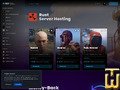 screenshot of Rust Server Hosting. Naked from fozzy.com