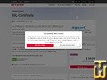 Bildschirmfoto von Thawte SSL 123 Certificate 256 Bit - Domain Validated von hetzner.com