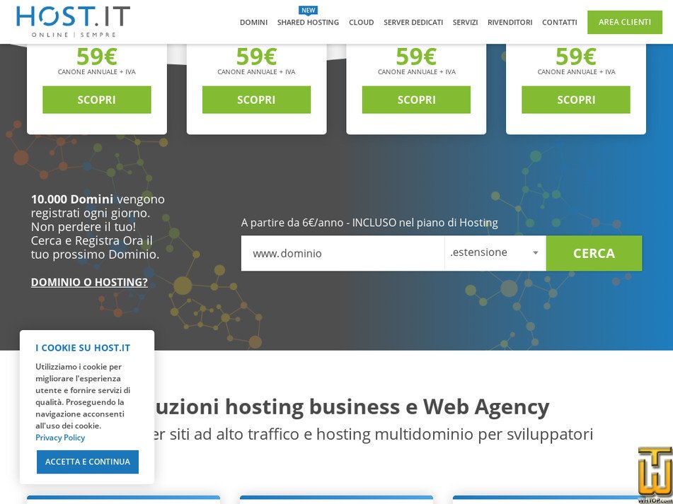 Assunto 3 novembre, 2024 host.it immagine dello schermo
