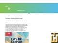 capture d'écran de SSL letsencrypt de hfrance.fr