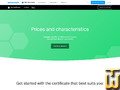 screenshot of Standard (DV Certificate) from infomaniak.com