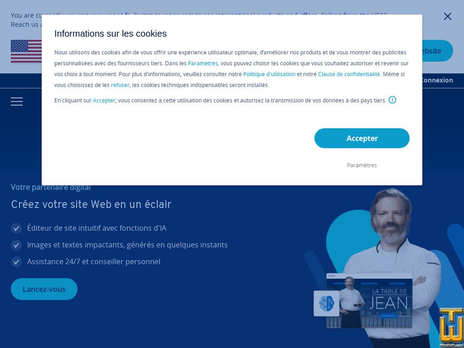 ionos.fr screenshot