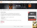 screenshot of EV SSL from namecheap.com