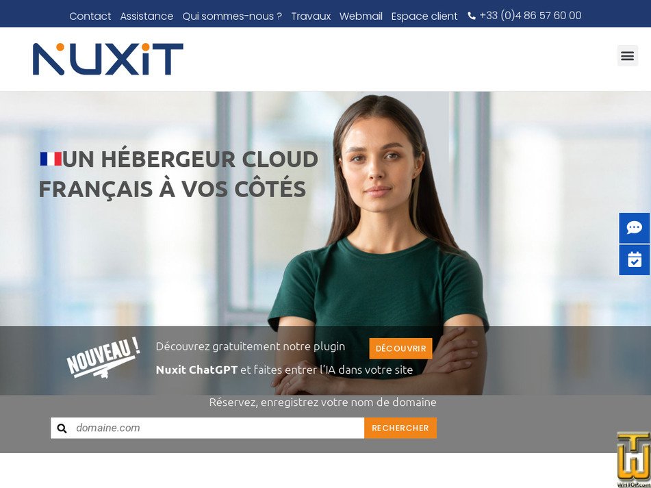 Pris sur 20 avril, 2024 nuxit.com capture d'écran