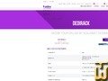 capture d'écran de DediRack de online.net