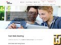 screenshot of Hosting Small from peaknetworks.com