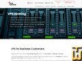 screenshot of VPS Hosting from peaknetworks.com