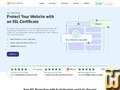 screenshot of RapidSSL from scalahosting.com