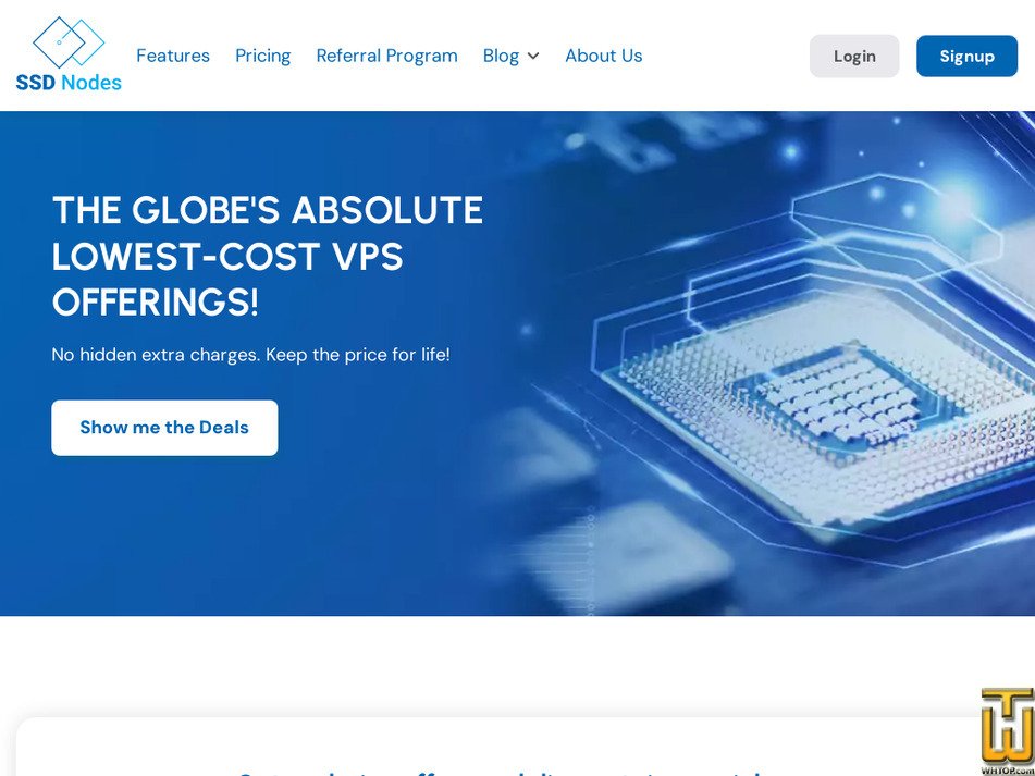 ssdnodes.com screenshot