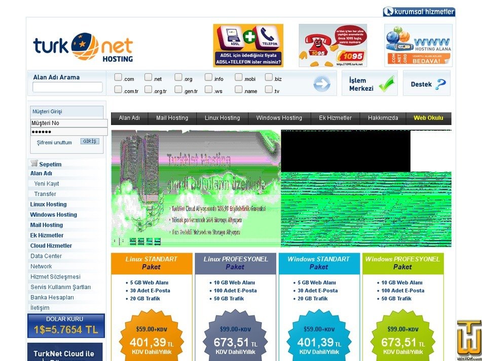 Alınan 12 Nisan, 2021 turk.net ekran görüntüsü