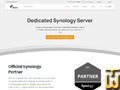 screenshot van Dedicated Synology Server RS822+ van vboxx.eu