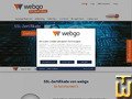Bildschirmfoto von Positive SSL-Zertifikate von webgo.de